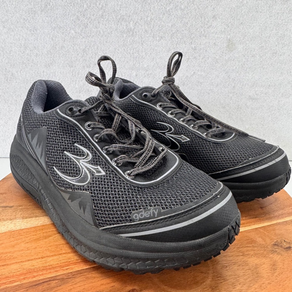 Gravity Defyer VersoShock Athletic Running Shoes Comfort Black Size 9 Mens